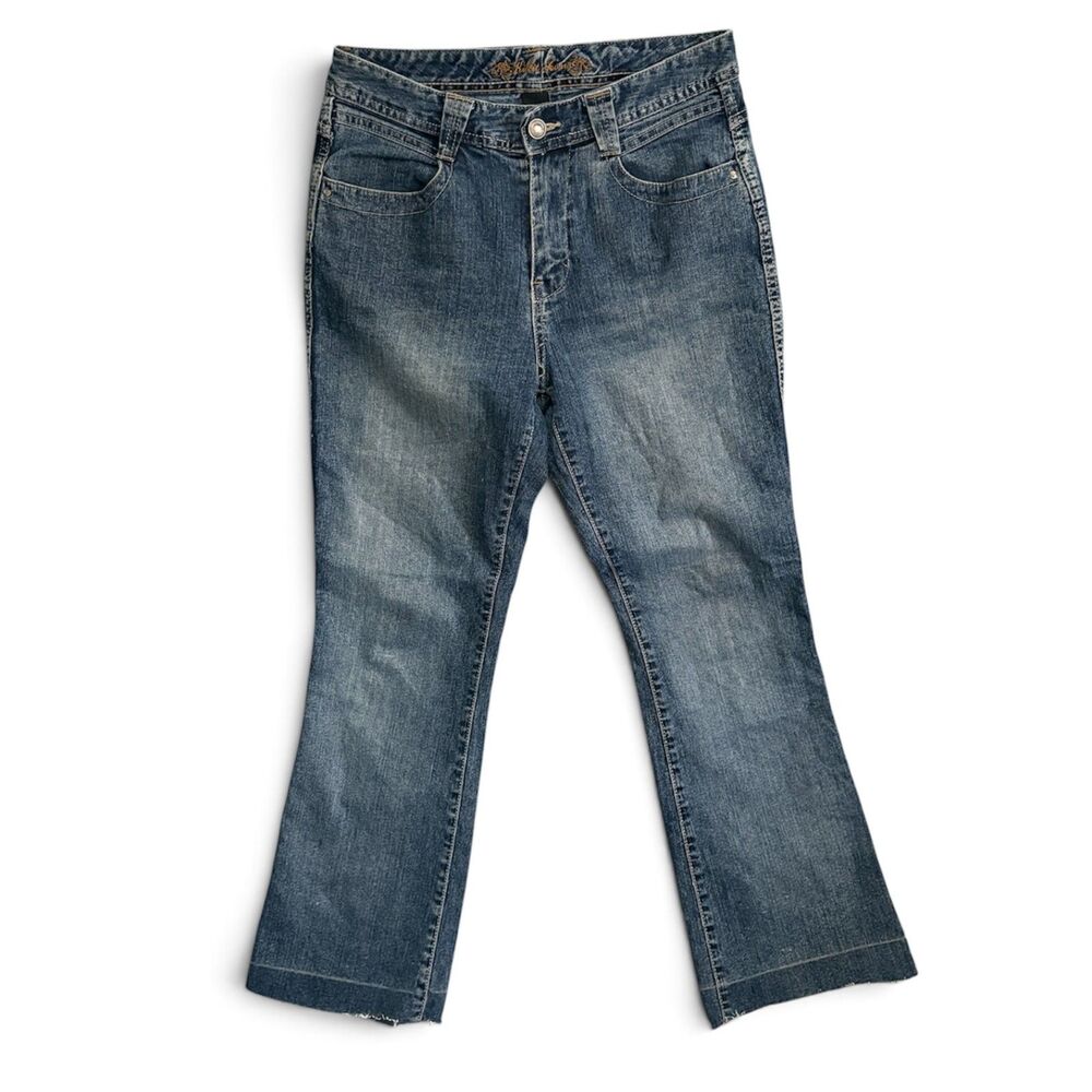 Kikit Jeans Y2K Vintage Grunge Medium Wash Bootcut Denim Pants Size 6